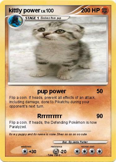 Pokemon kittly power