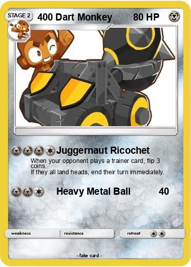 Pokemon 400 Dart Monkey