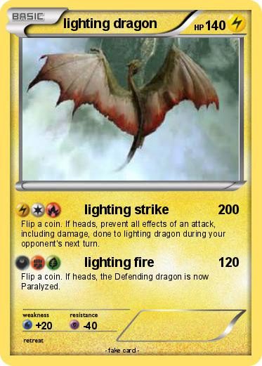 Pokemon lighting dragon