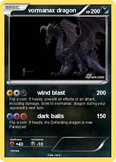 Pokemon vormanax dragon
