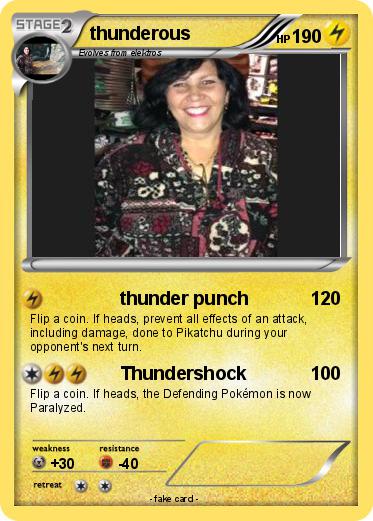 Pokemon thunderous