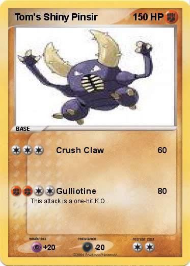 Pokemon Tom's Shiny Pinsir
