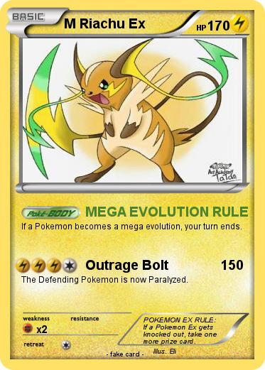Pokemon M Riachu Ex