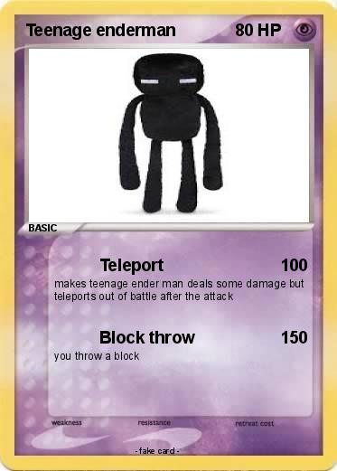 Pokemon Teenage enderman