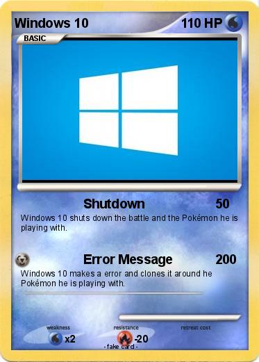 Pokemon Windows 10