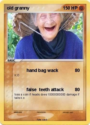 Pokemon old granny