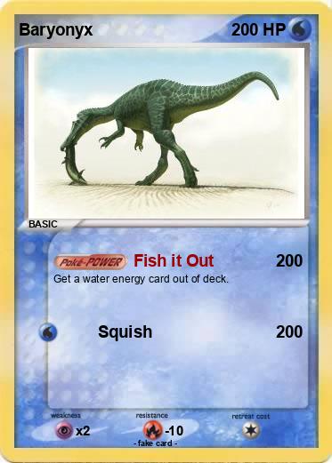 Pokemon Baryonyx
