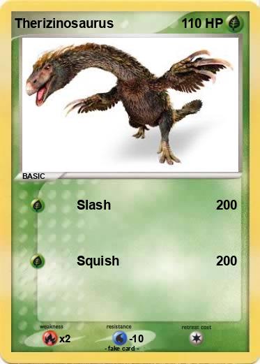 Pokemon Therizinosaurus