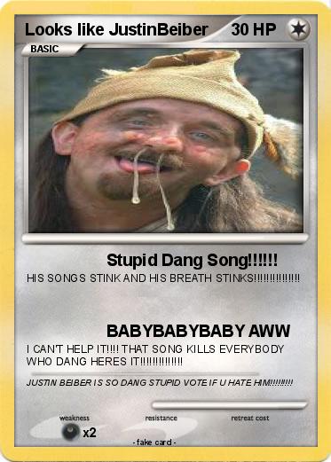 Pokemon Looks like JustinBeiber