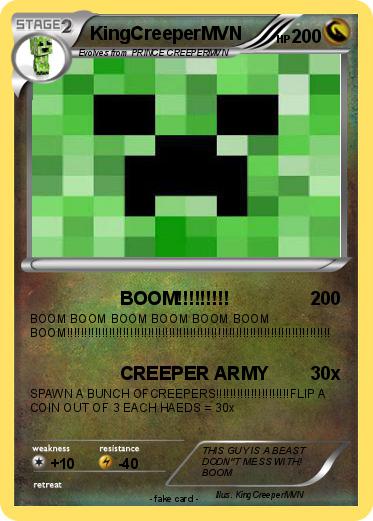 Pokemon KingCreeperMVN