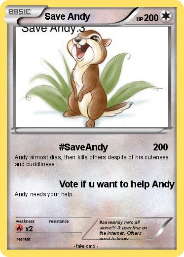 Pokemon Save Andy