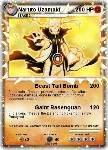 Pokemon Naruto Uzamaki