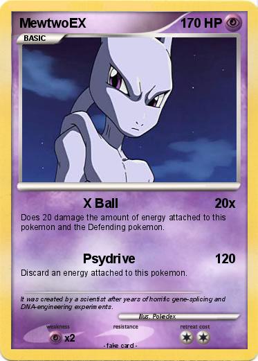 Pokemon MewtwoEX