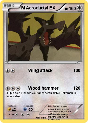 Pokemon M Aerodactyl EX