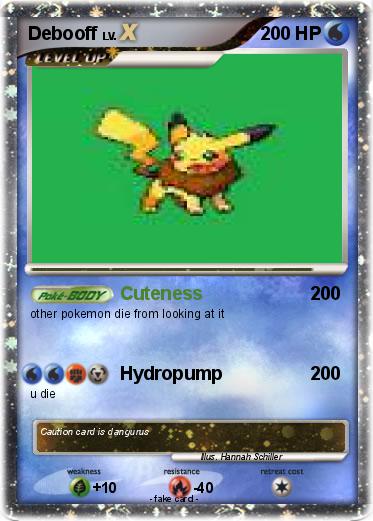 Pokemon Debooff