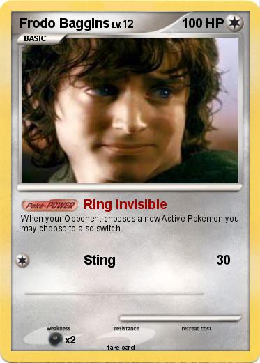 Pokemon Frodo Baggins