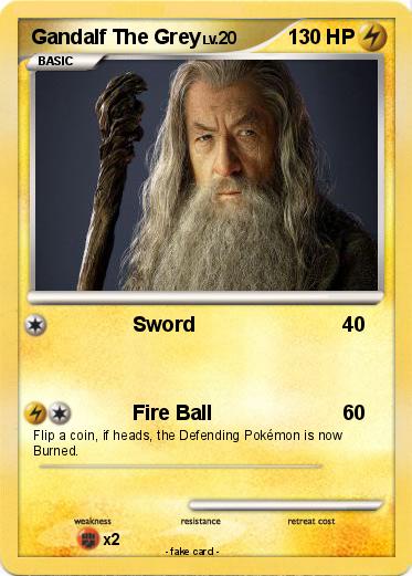 Pokemon Gandalf The Grey