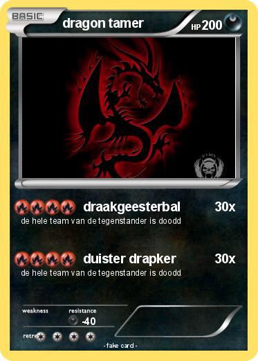 Pokemon dragon tamer