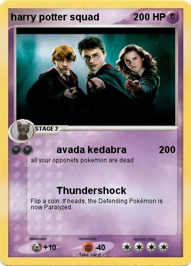 Pokemon harry potter squad