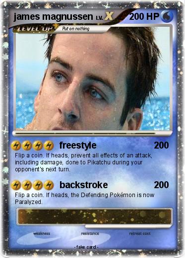 Pokemon james magnussen