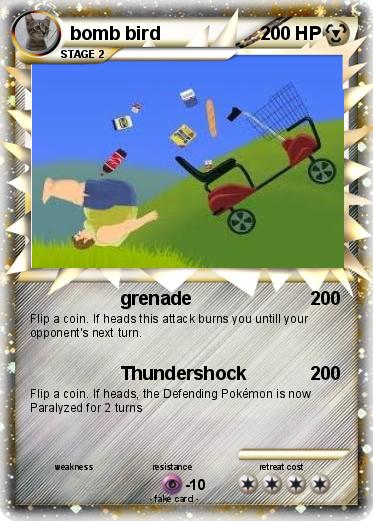 Pokemon bomb bird