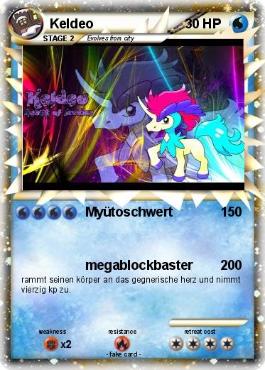 Pokemon Keldeo