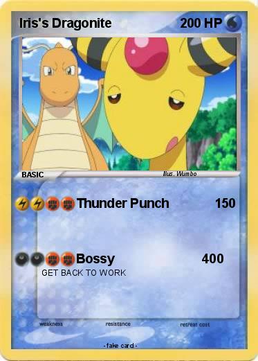 Pokemon Iris's Dragonite