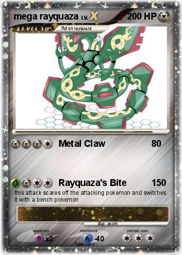 Pokemon mega rayquaza