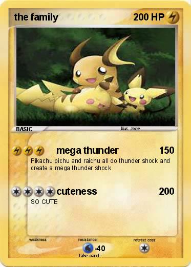 Pokemon the family