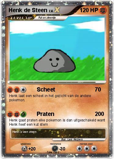 Pokemon Henk de Steen