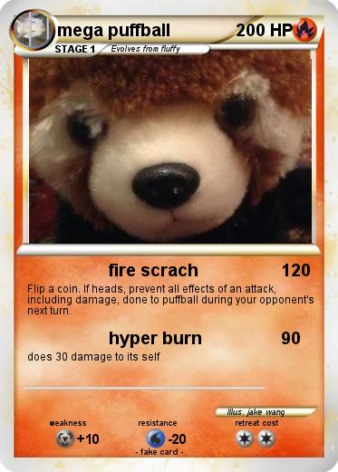 Pokemon mega puffball