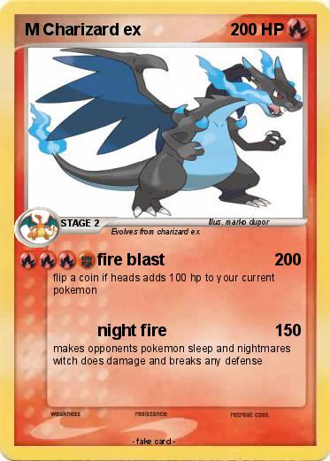 Pokemon M Charizard ex
