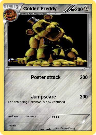 Pokemon Golden Freddy