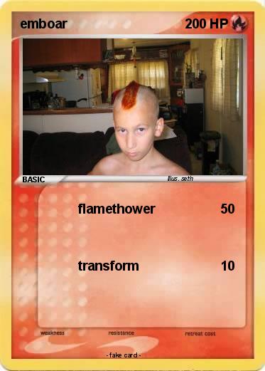 Pokemon emboar