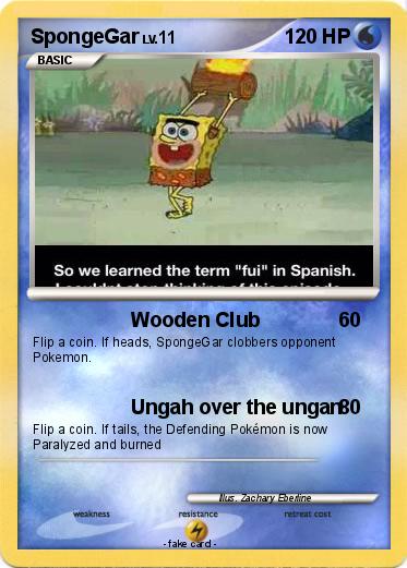 Pokemon SpongeGar