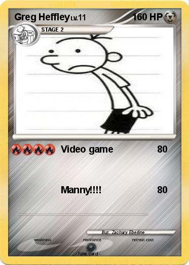 Pokemon Greg Heffley