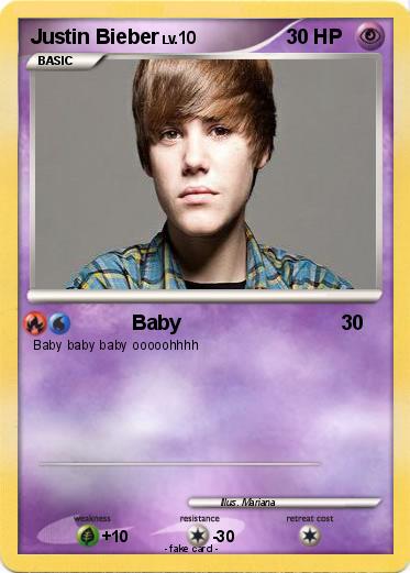 Pokemon Justin Bieber
