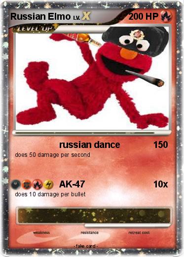 Pokemon Russian Elmo