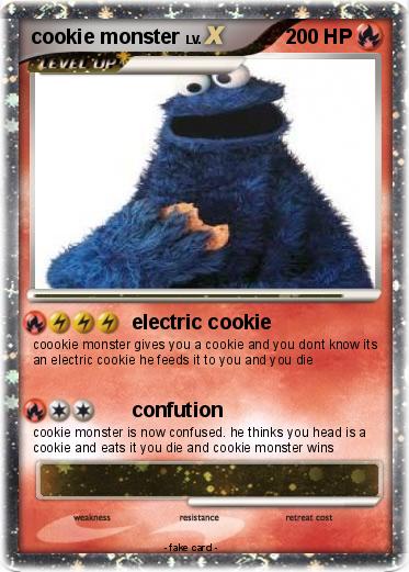 Pokemon cookie monster