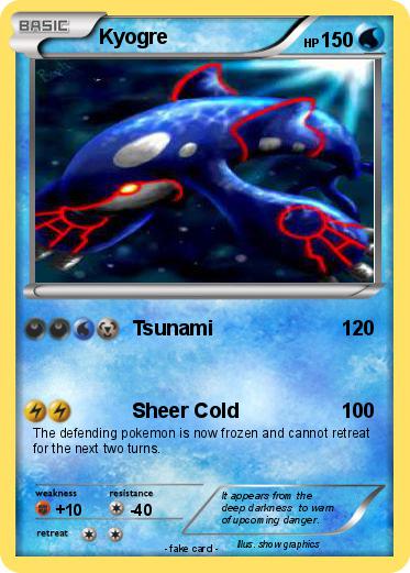 Pokemon Kyogre