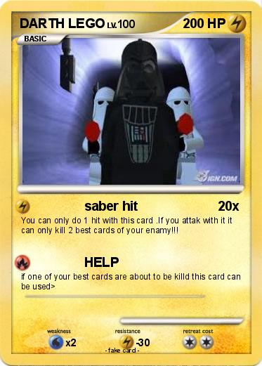 Pokemon DARTH LEGO