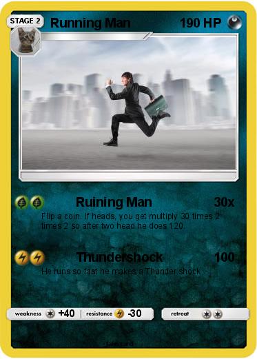 Pokemon Running Man