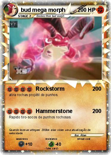 Pokemon bud mega morph