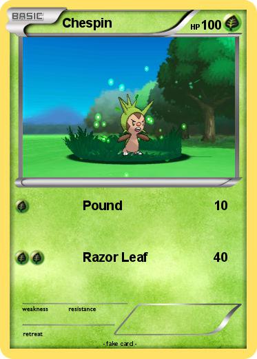 Pokemon Chespin