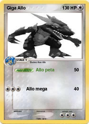 Pokemon Giga Allo