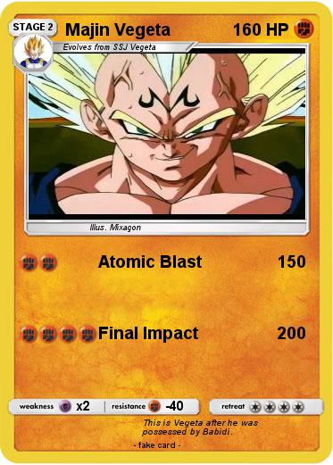 Pokemon Majin Vegeta