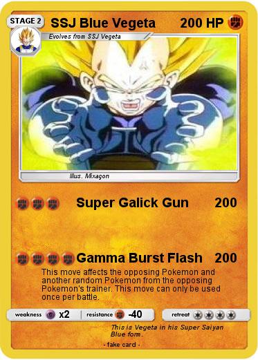 Pokemon SSJ Blue Vegeta