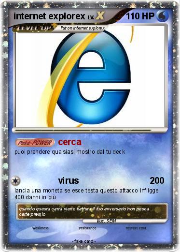 Pokemon internet explorex
