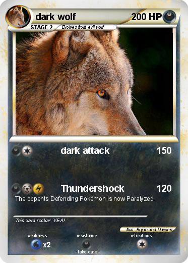 Pokemon dark wolf