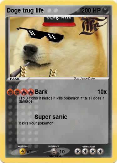 Pokemon Doge trug life
